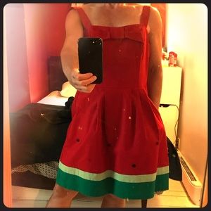 Watermelon summer dress size 6